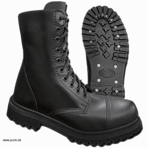 Phantom boots 10Loch, schwarz