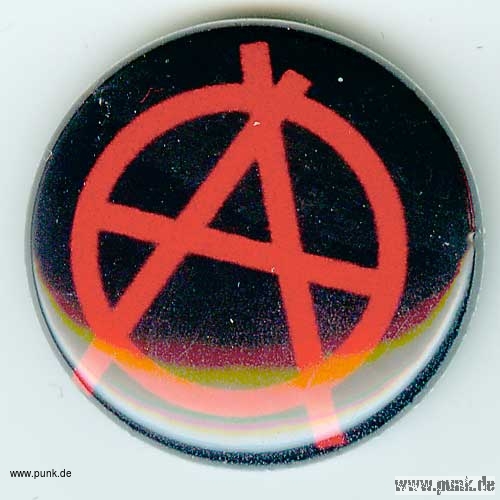 : Anarchie-Zeichen-Button