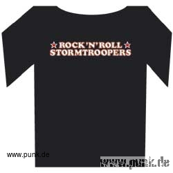 Rock`n`Roll Stormtroopers: Oldschool-Logo T-Shirt