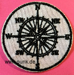 : Kompass Aufnäher / Aufbügler