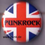 : Punkrock Union Jack Button