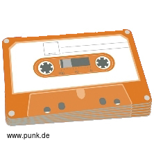 : Tischset Audio Kasette