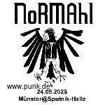 : HardTicket NoRMAhl & Support in Münster: Sputnikhalle