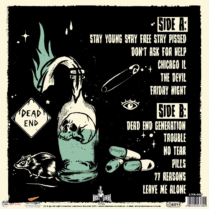!MESS!: STAY YOUNG! STAY FREE! STAY PISSED (LP) ltd. 180g + DLC