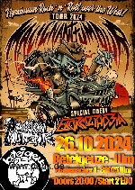 : HardTicket MALIGNANT TUMOUR- EXORCIZPHOBIA-ACCION MUTANT