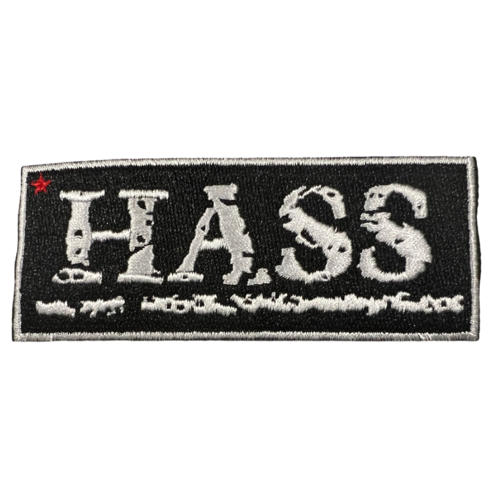 Hass: Aufnäher HASS